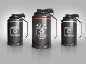Grenades pack 3D मॉडल