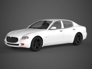 realistic car maserati 3200gt 3Dモデル