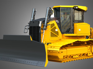 850L LGP - Dozer Modelo 3D