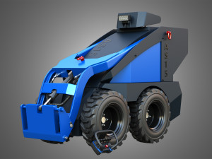 AS15 - Mini Skid Steer Modelo 3D