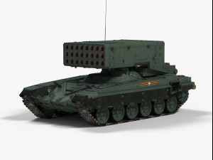 TOS-1 Buratino Model 3D
