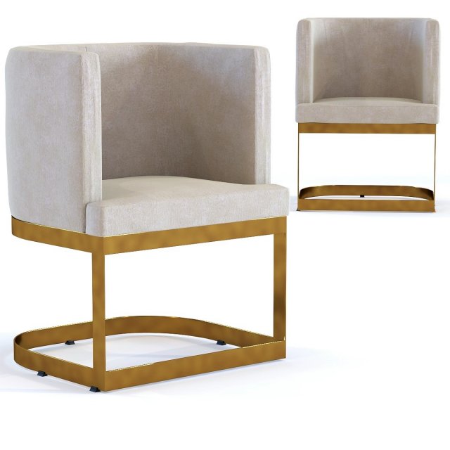 chair with armrest chair studio Modelo 3D .c4d .max .obj .3ds .fbx .stl .blend 