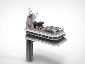 Radar platform 5 3D Model