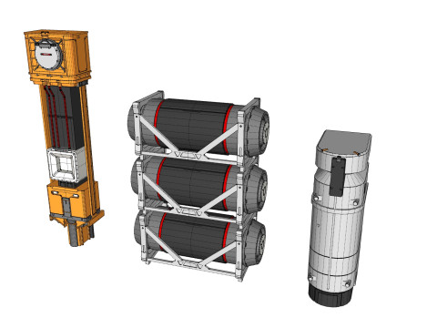Sci-fi Architecture kitbash 51 3D-Modell