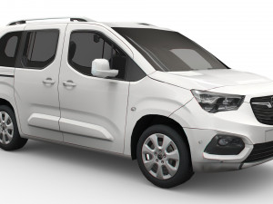 Opel Combo Life 2022 3D Model