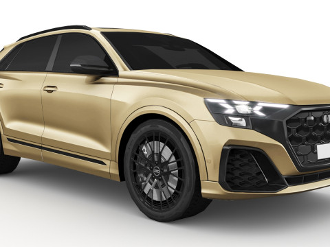 Audi Q8 2024 3D Модель