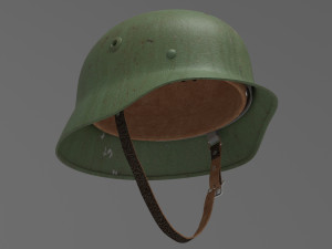 German helmet m-35 3D 모델