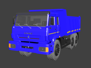 kamaz 6520 Modelo 3D