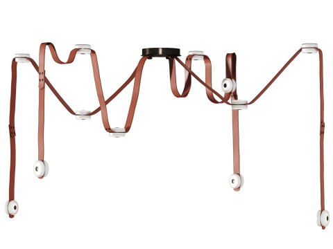 SNAPS Large LED Pendant by Hubbardtonforge Modèle 3D