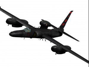 lockheed u-2s dragon lady 3D 模型