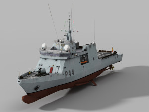 P44 Rayo BAM class patrol vessel 3Dモデル