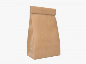 craft paper package 01 Modèle 3D