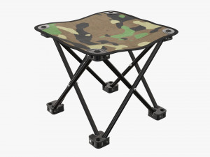 Portable folding chair 3D Модель