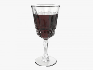 Glass Goblet 04 3Dモデル