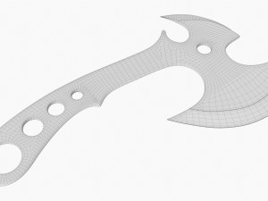 Throwing Axe 3Dモデル