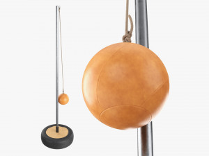 Tetherball 02 3Dモデル