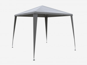 Garden Gazebo 02 3D Model