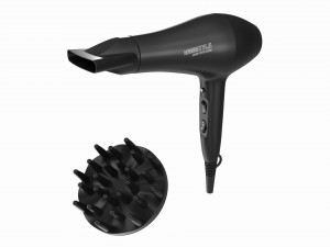 Hair Dryer with Accessories 3D Model