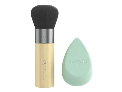 Blend Blur Makeup Brush and Sponge Ecotools 3D Model