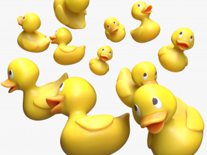 Rubber Stylized Duck 3D 模型