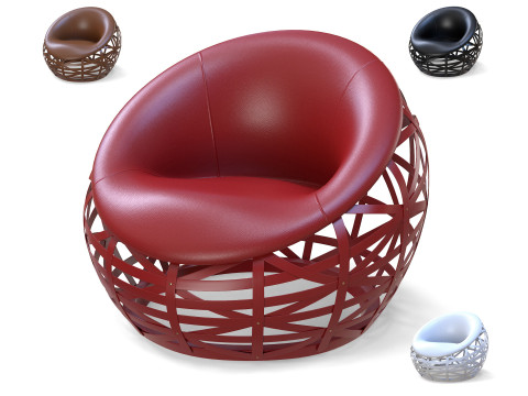 Diamond Armchair by Marcel Wanders Modelo 3D