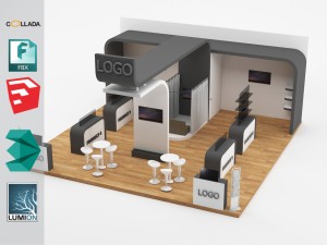 stand4 Model 3D