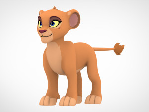 Zuri Cub 3Dモデル