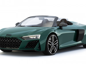 Audi R8 Spyder 2021 or Modelo 3D