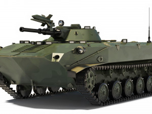 BMD-1 1970 Modello 3D