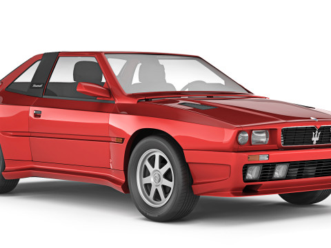 Maserati Shamal 1990 3D 模型