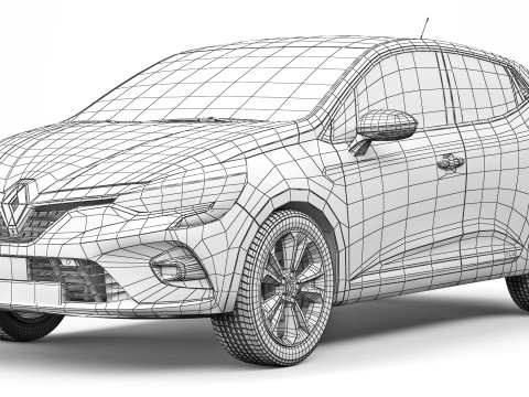 Renault Clio 2019 Modelo 3D