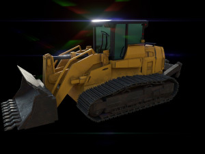 track loader 3D-Modell
