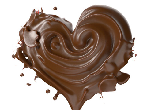 Chocolate Splash v22 Model 3D