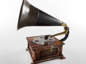 radio 3D Model