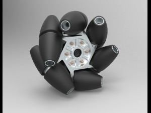 Mecanum wheel Modelo 3D
