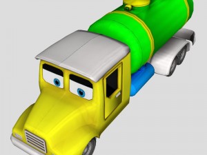 water tanker Modelo 3D