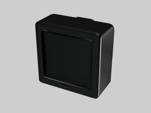 crt tv 2 3D Model