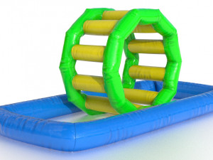 modular folding water park roller walker 3D मॉडल