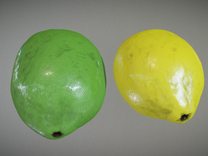 lemon and lime Modèle 3D