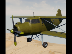 airplanebi Modello 3D