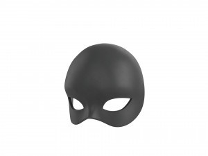 female mask Modelo 3D