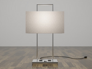 modern table lamp 3D Model