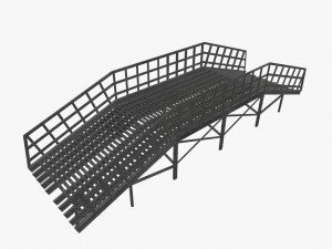 estacade Modelo 3D