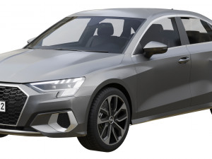 audi a3 limousine 2021 3D Модель