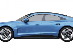 audi rs e-tron gt 3D Model