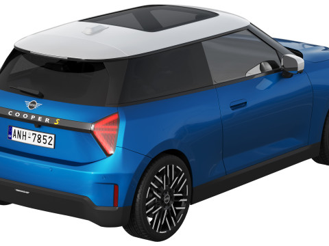 MiniCooper SE 2024 3D Model