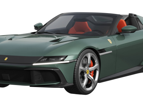 Ferrari 12Cilindri Spider Model 3D