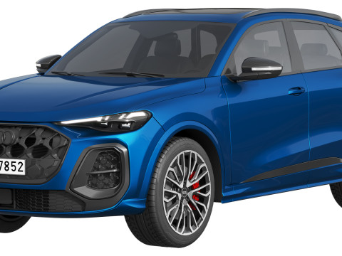 Audi SQ5 2025 3D Model