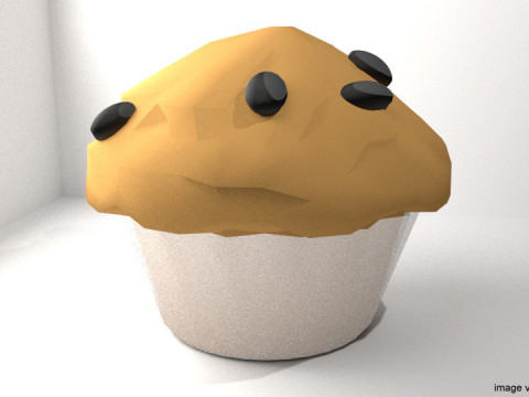 Bread - Muffin 3Dモデル