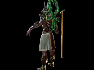 anubis 3Dモデル